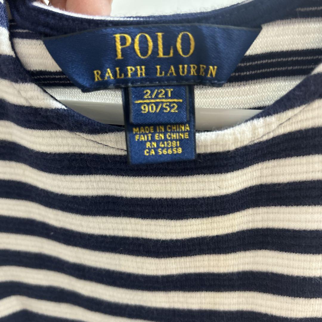 ネット限定お買い得商品 - ショップチャンネル Polo Ralph メルカリ - 2/2T ワンピース ストライプ Lauren ワンピース
