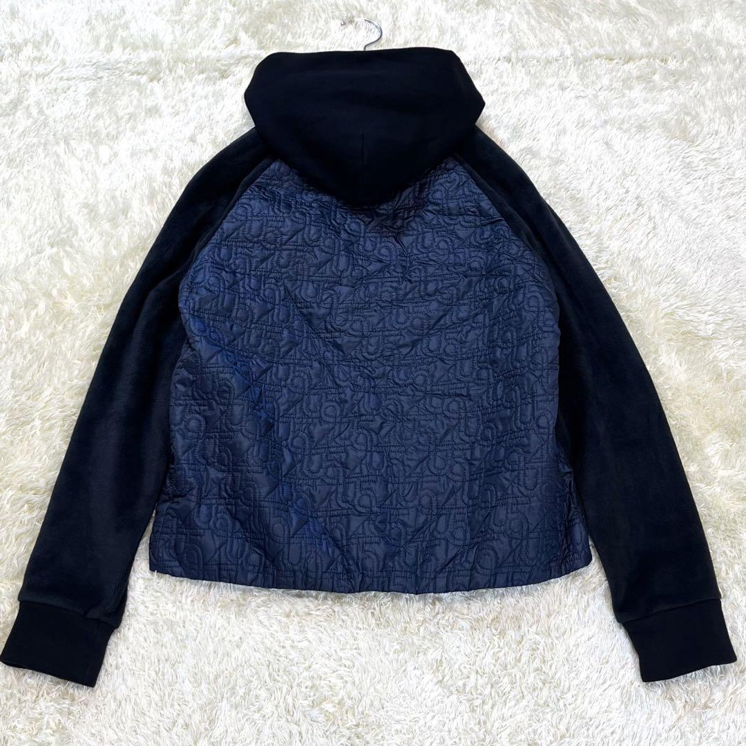 ✨極美品✨アンパスィ フード付き キルティング ジャケット 手洗い可 M