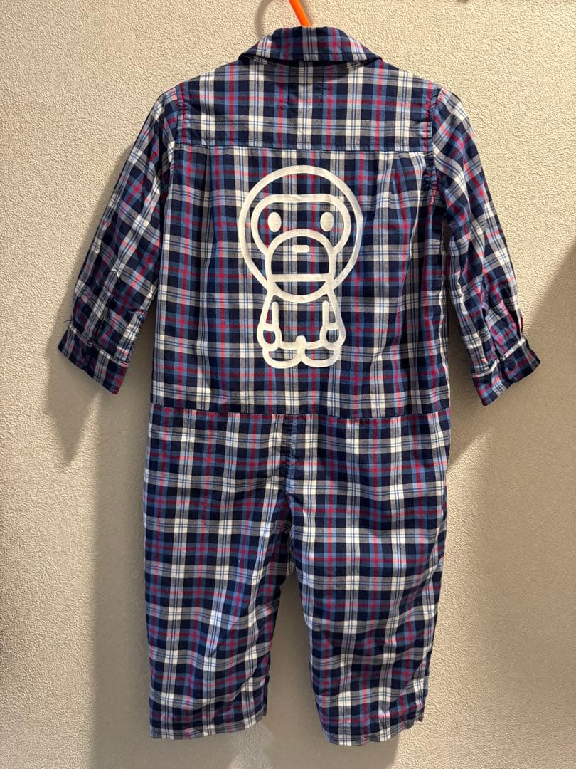 エイプキッズ☆美品ロンパース80cm☆ベビーマイロAPEKIDS