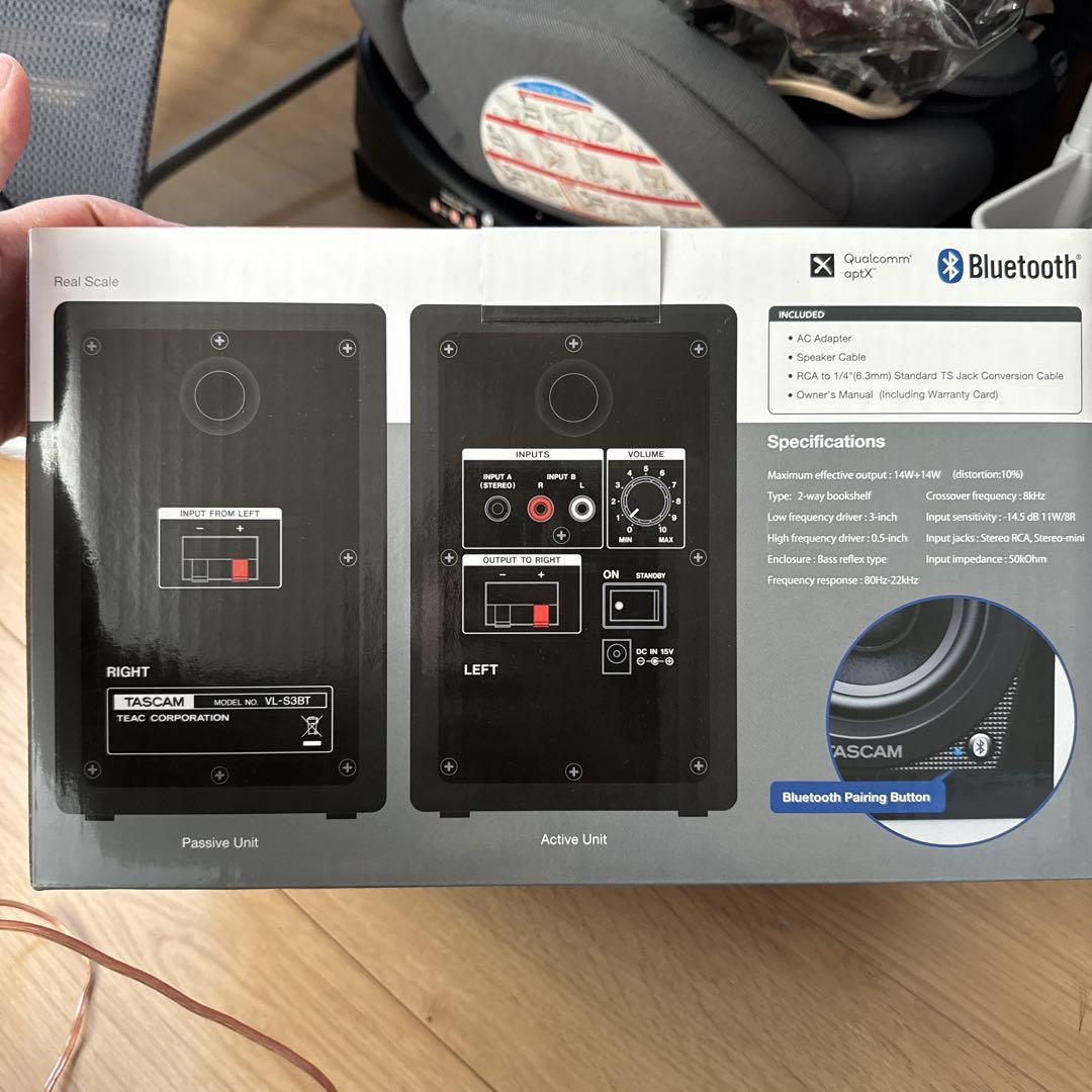 TASCAM VL-S3BT Pair スピーカー