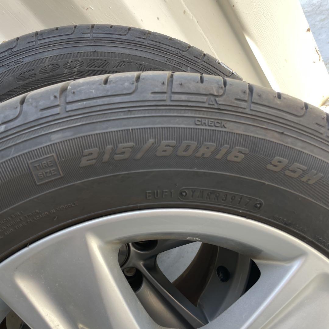 マークX 純正16インチ　ホイールタイヤセット