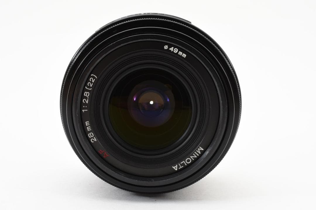 【名玉広角】MINOLTA AF 28mm F2.8 Aマウント SO313 【名玉広角】MINOLTA AF 28mm F2.8 Aマウント SO313