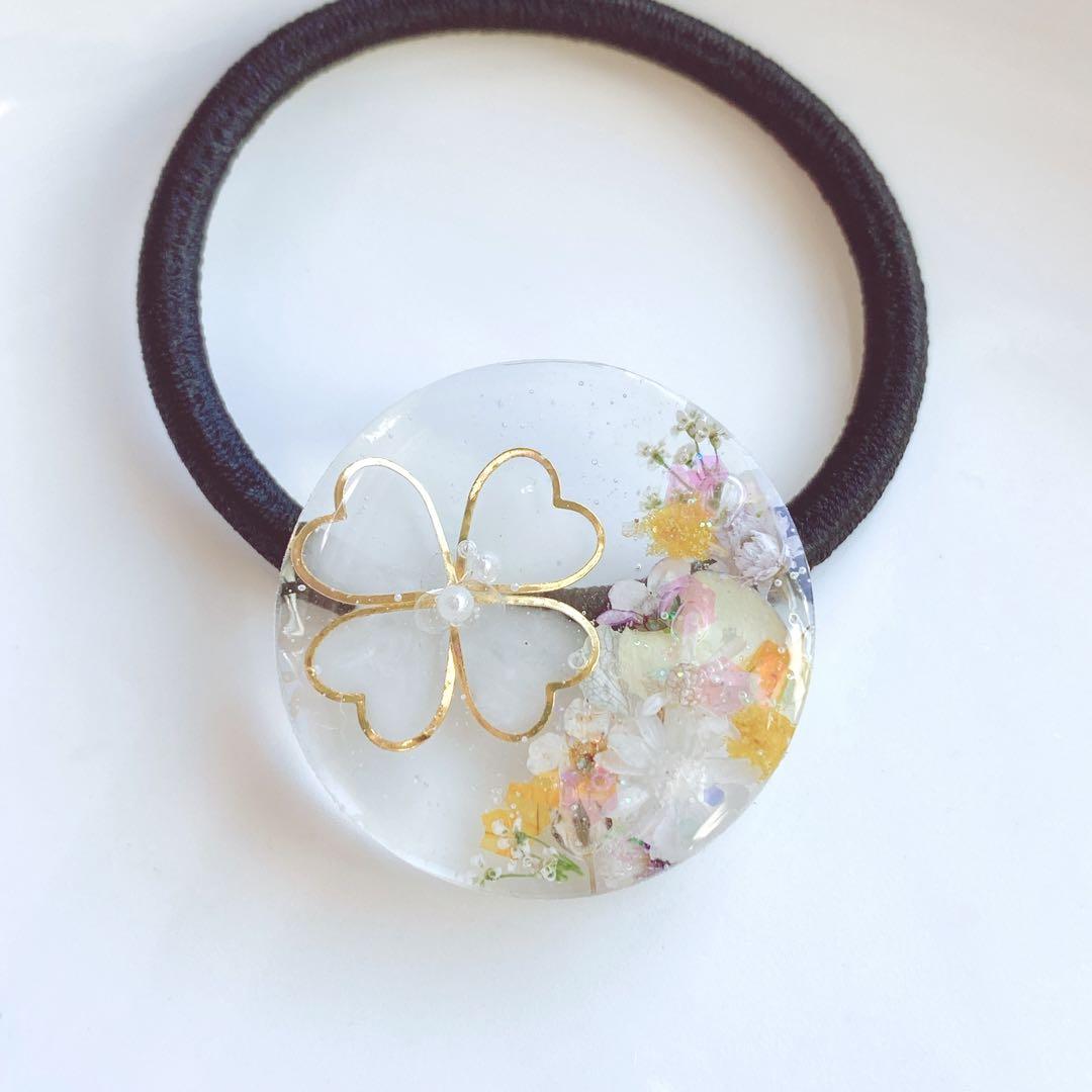 ♠ レジンヘアゴム