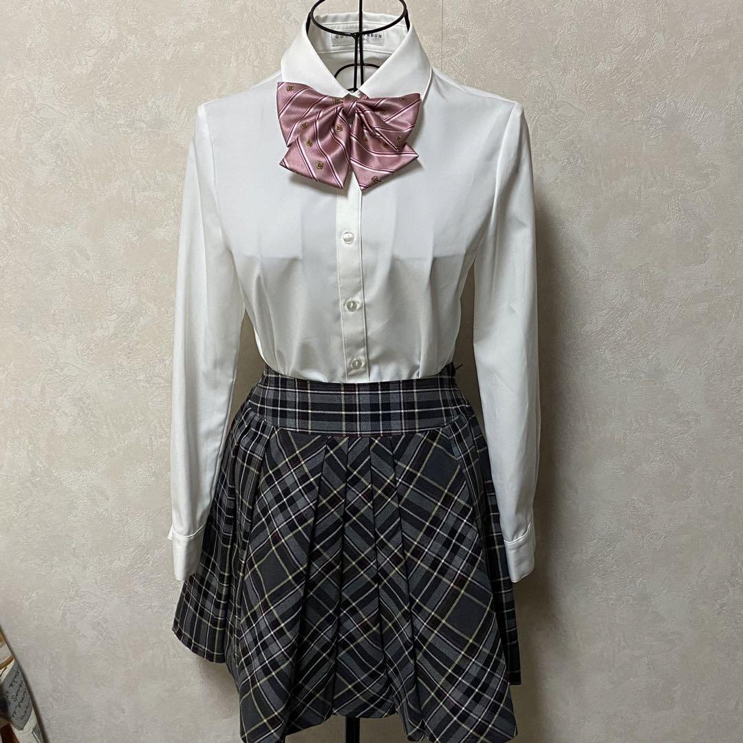 【美品】キューティーリボン フルセット　 ブラウン チェック 卒服 150