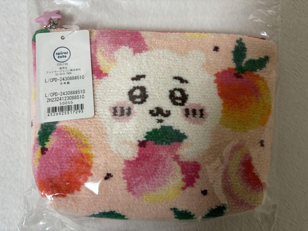 ちいかわ　フェイラーコラボポーチ FEILER フェイラー × ちいかわ コラボ ポーチ 小サイズ ちいかわ