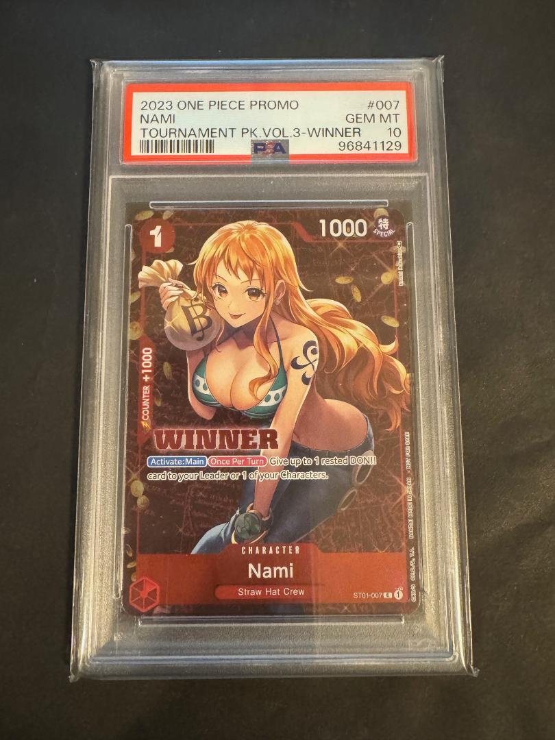PSA10 英語版 ナミ プロモーション 大会 Nami ST01-007