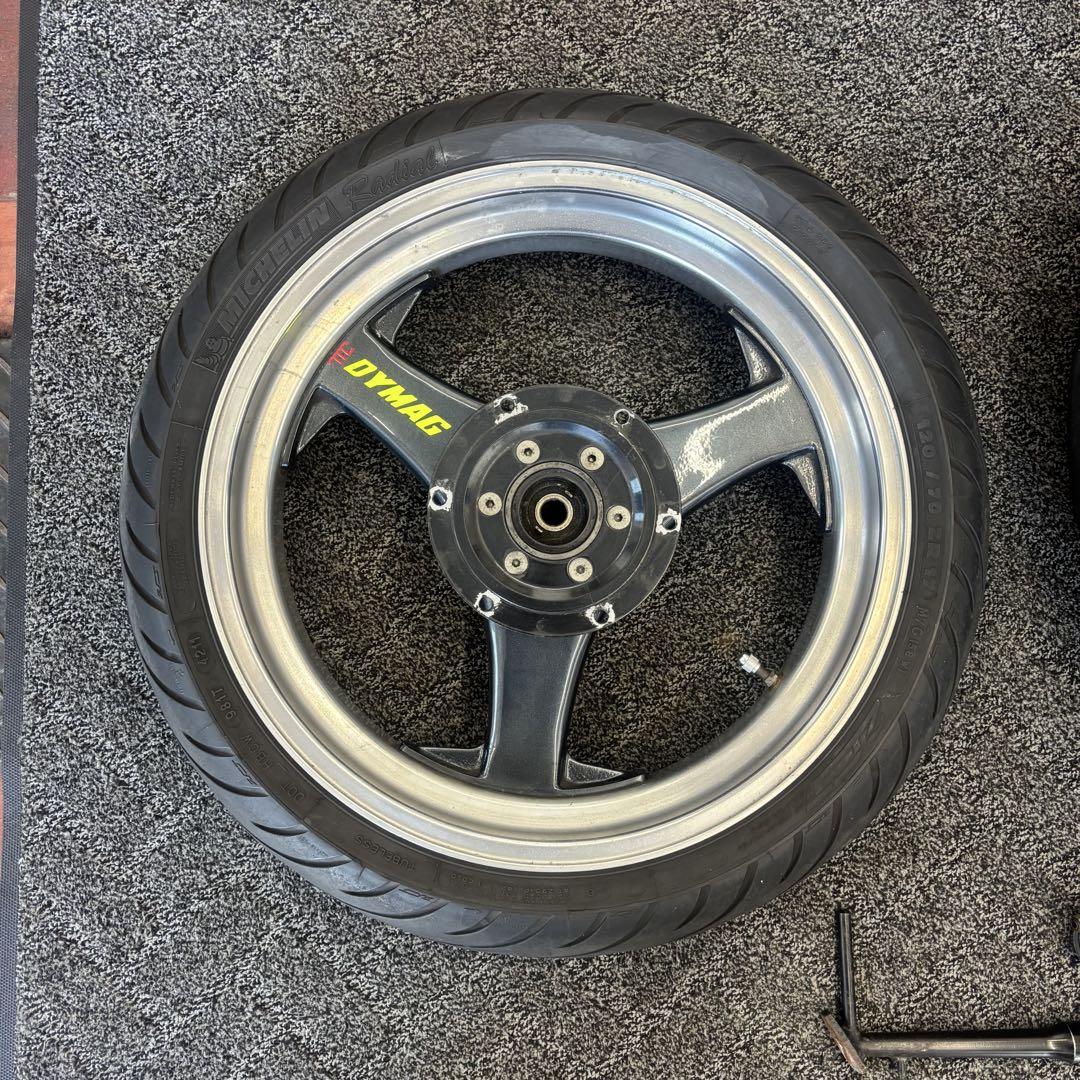 希少！vmax1200ダイマグ 17インチ前後タイヤホイールセット他