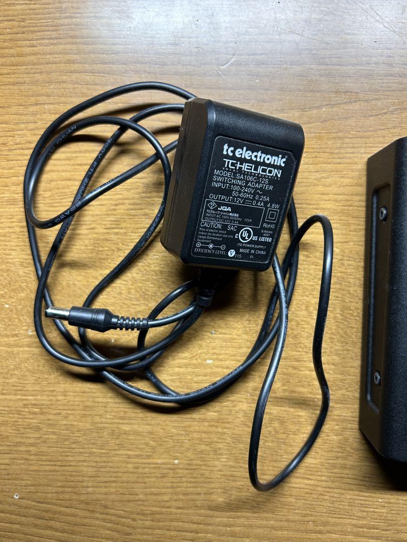 ギター tc helicon voicetone synth