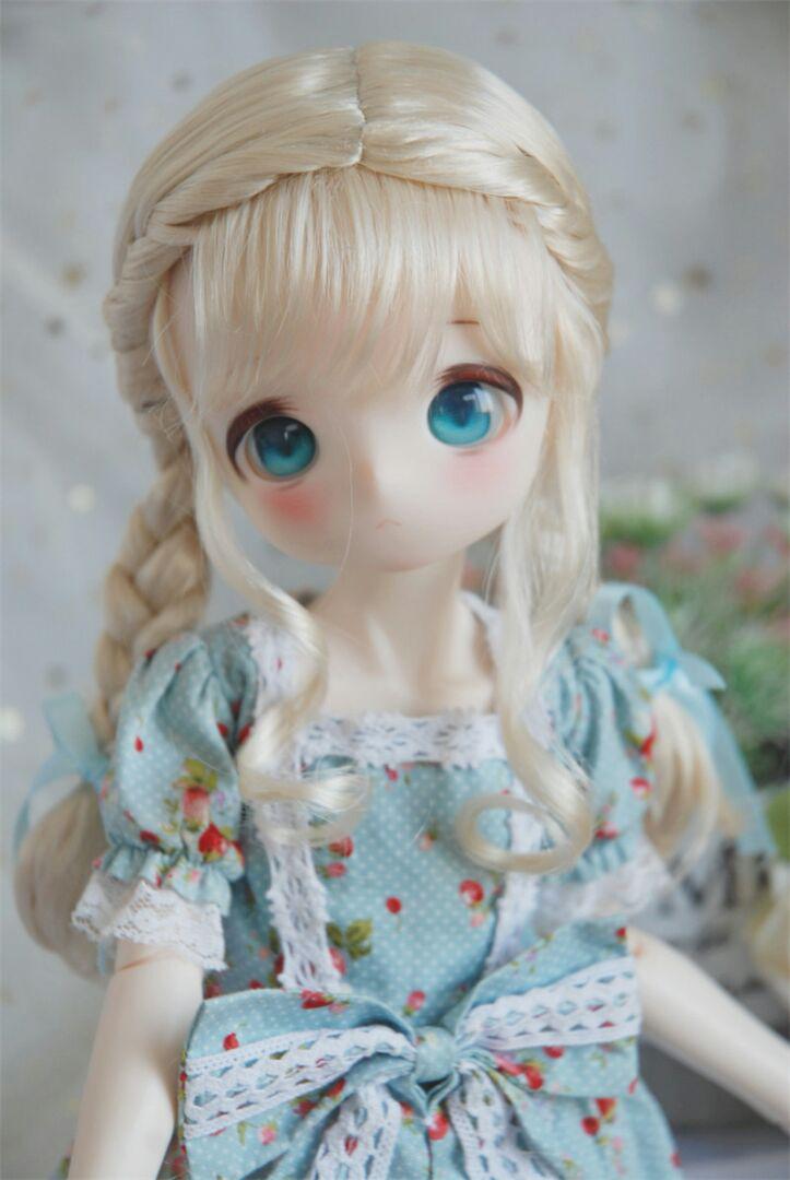 海外 I31 BJD 1 3 人形 ドール 用ウィッグ カツラ 耐熱 ハンドメイド ...