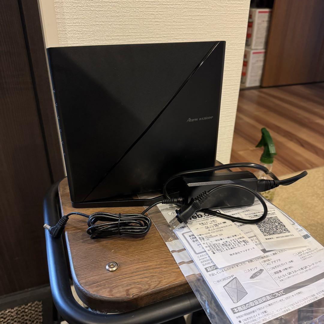売り純正品 NEC 無線ルータ PA-WX3600HP ブラック | thetaiwantimes.com