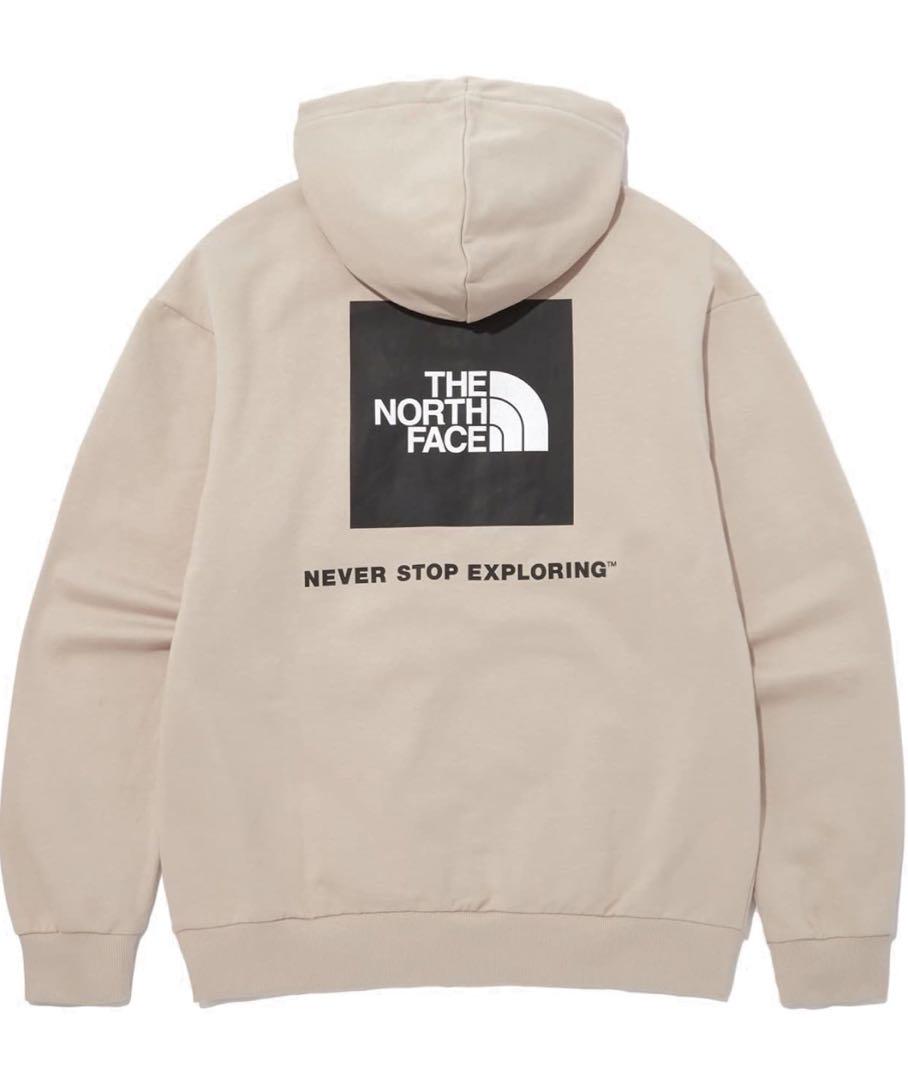 韓国限定】THE NORTH FACE ノースフェイスパーカー ライトベージュ