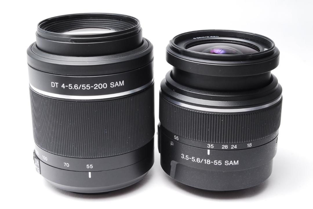 ✨日常が芸術に変わる✨SONY α65✨ダブルレンズ✨高速AF✨ソニー✨一眼レフ