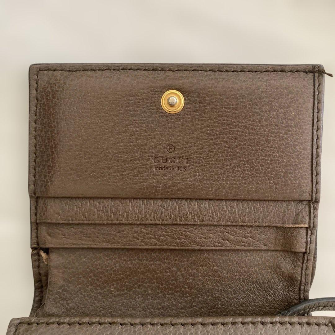【ジャンク商品】GUCCI オフィディアGG カードケース ウォレット