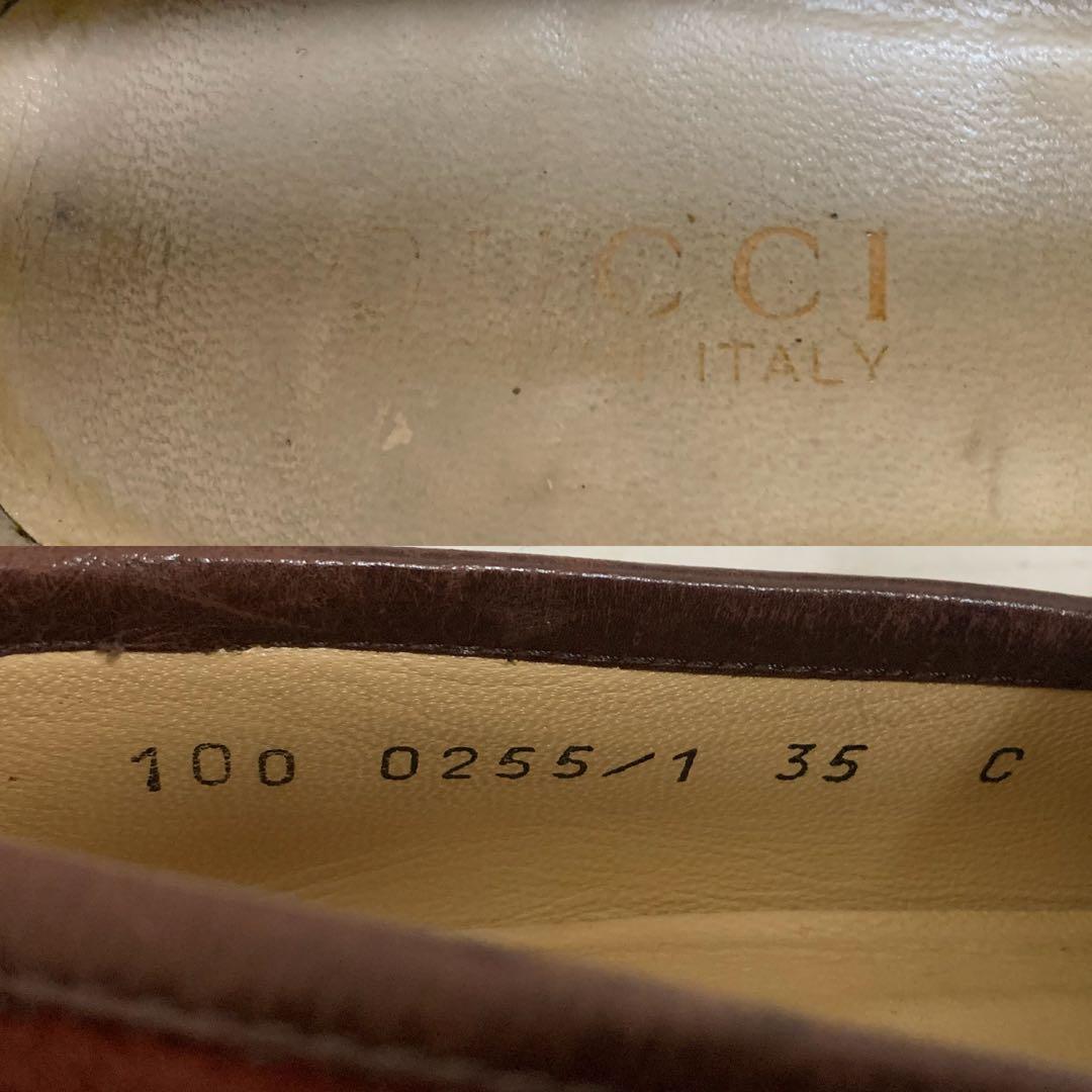 GUCCI VINTAGE ITALY製 ホースビット スエードレザーローファー GUCCI VINTAGE ITALY製 ホースビット スエードレザーローファー