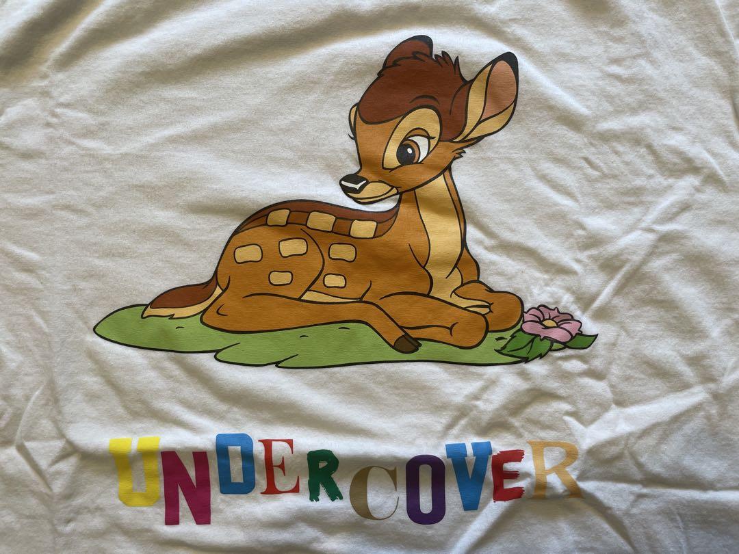 新品未使用　アンダーカバー　ディズニーコラボ　Tシャツ バンビ