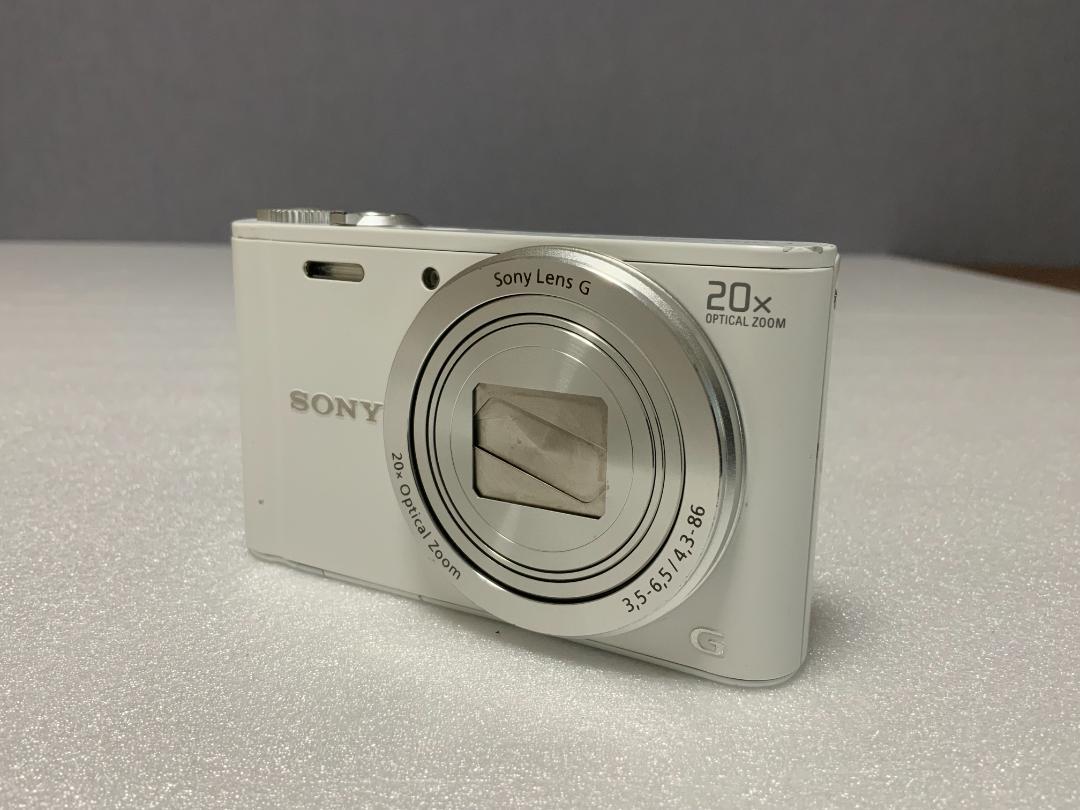 【並品】SONY Cyber-shot DSC-WX300 ホワイト 動作品