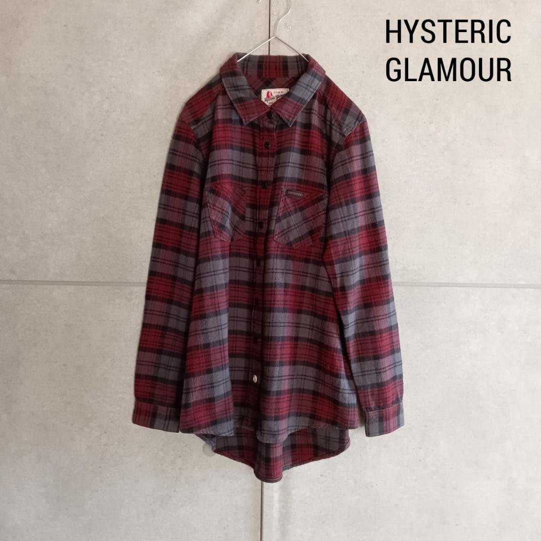 HYSTERIC GLAMOUR チェックシャツ 日本製　X 1281