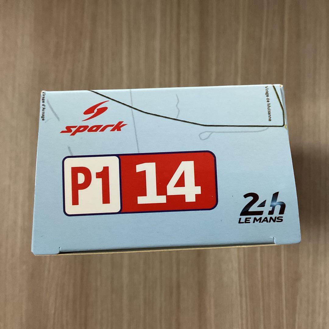自動車 Porsche 919 Hybrid #14 2014 Spark 1/43