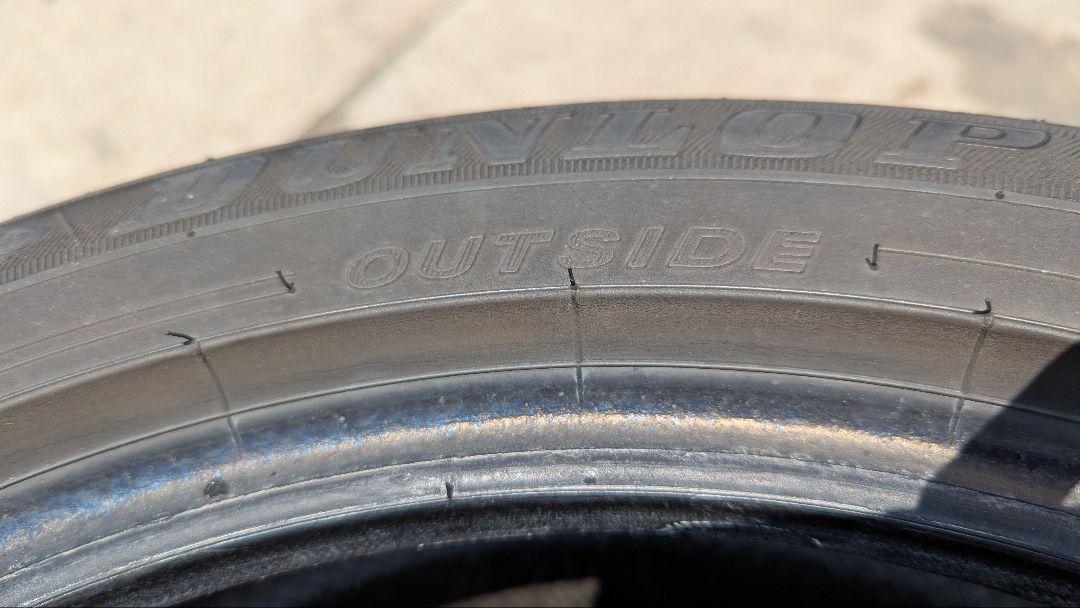 215/50R17 ダンロップ　ルマンV 4本セット　バリ溝