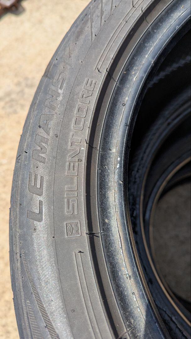 215/50R17 ダンロップ　ルマンV 4本セット　バリ溝