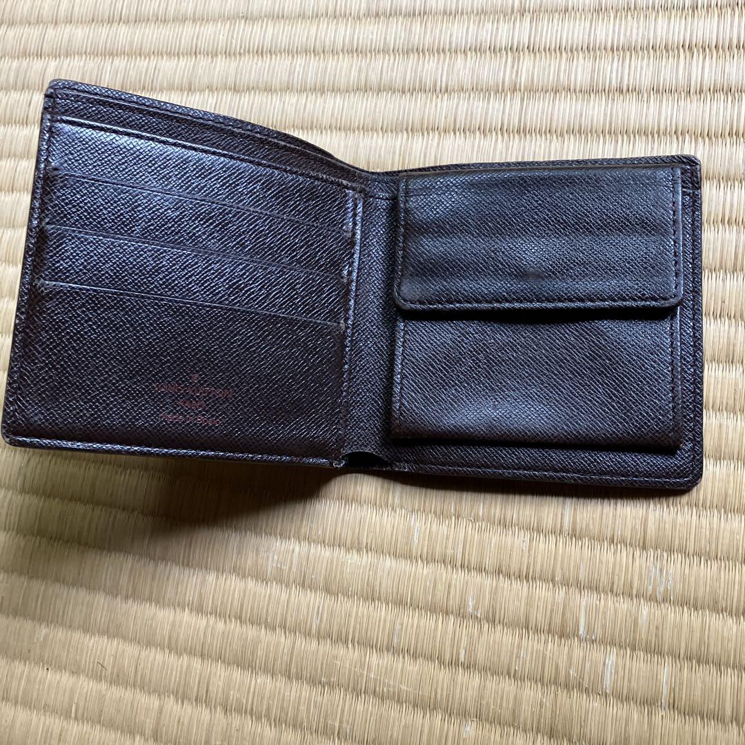 ルイ・ヴィトン　ダミエ　二つ折財布