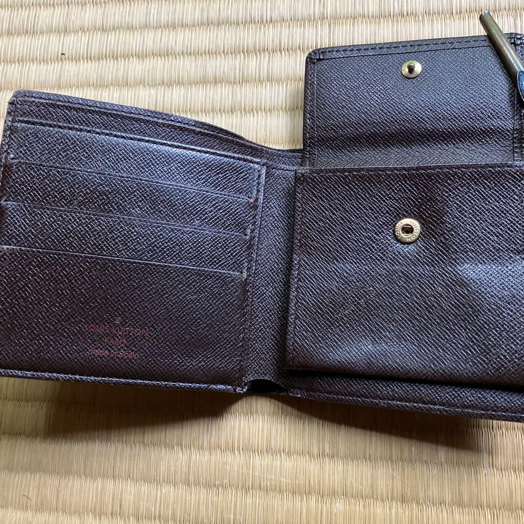 ルイ・ヴィトン　ダミエ　二つ折財布