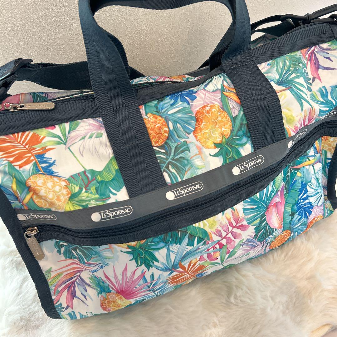 極美品　レスポートサック LeSportsac ハワイ限定　ボストンバッグ　先着