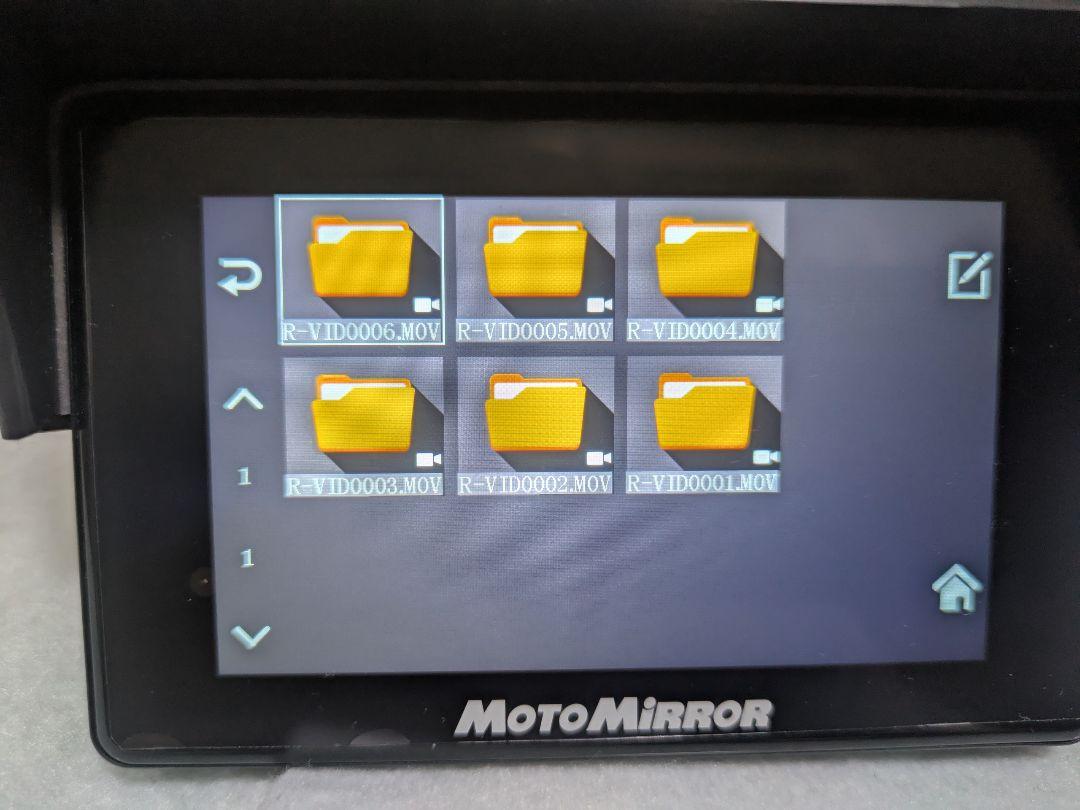 chiyo バイク用ドラレコ MAXWIN BDVR-C001 4インチ