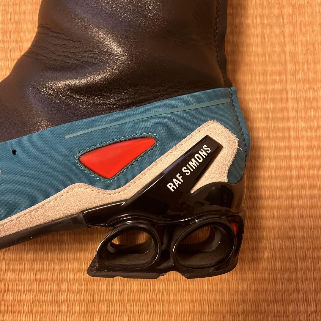 RAF SIMONS RUNNER CYCLOID-4 レザーブーツ 41