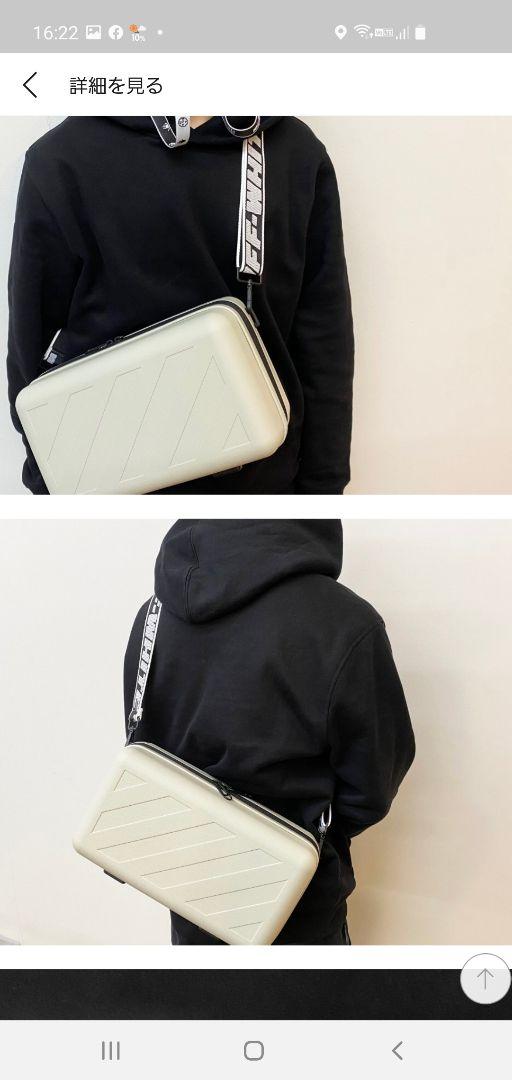 安い即納 新品未使用 off white プロテクションボックス&ストラップ 8ParN-m88127048266 即納大特価