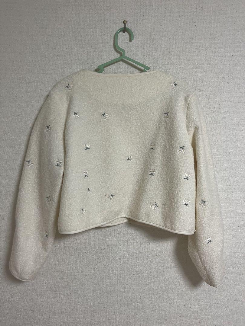 【flower】petite flower jacket プチフラワージャケット