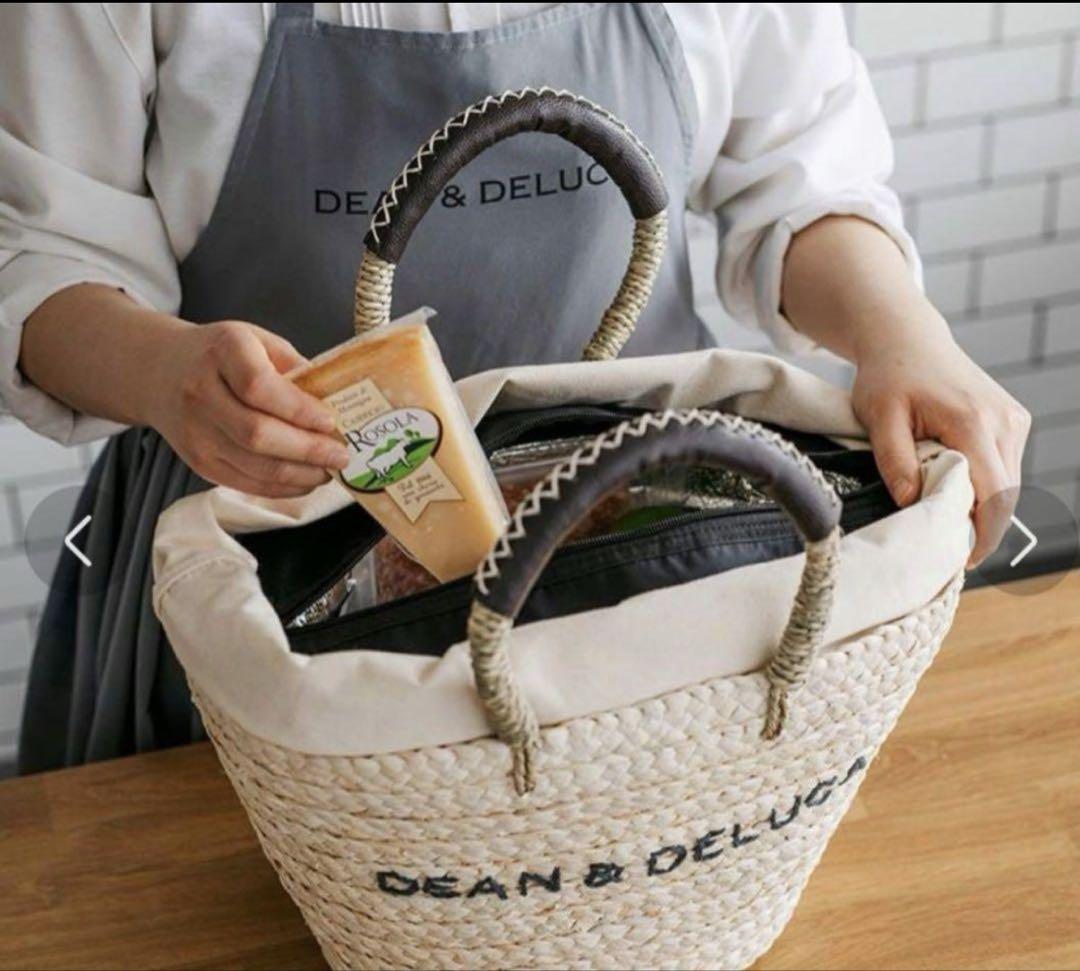 DEAN＆DELUCA×BEAMS COUTURE　保冷カゴバッグ　小