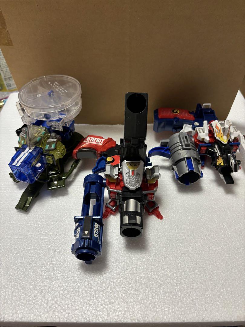 クラッシュビーダマン（マッハガルーダクリアver、他2機）