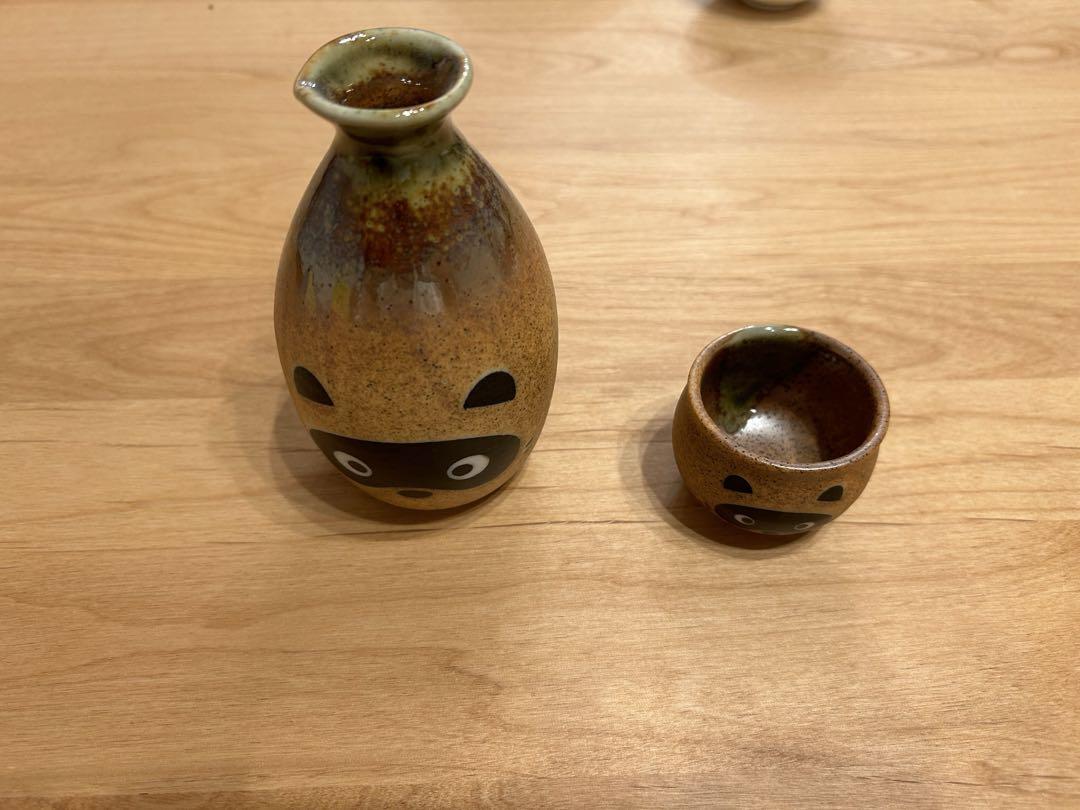 たぬき徳利＋おちょこ1つ