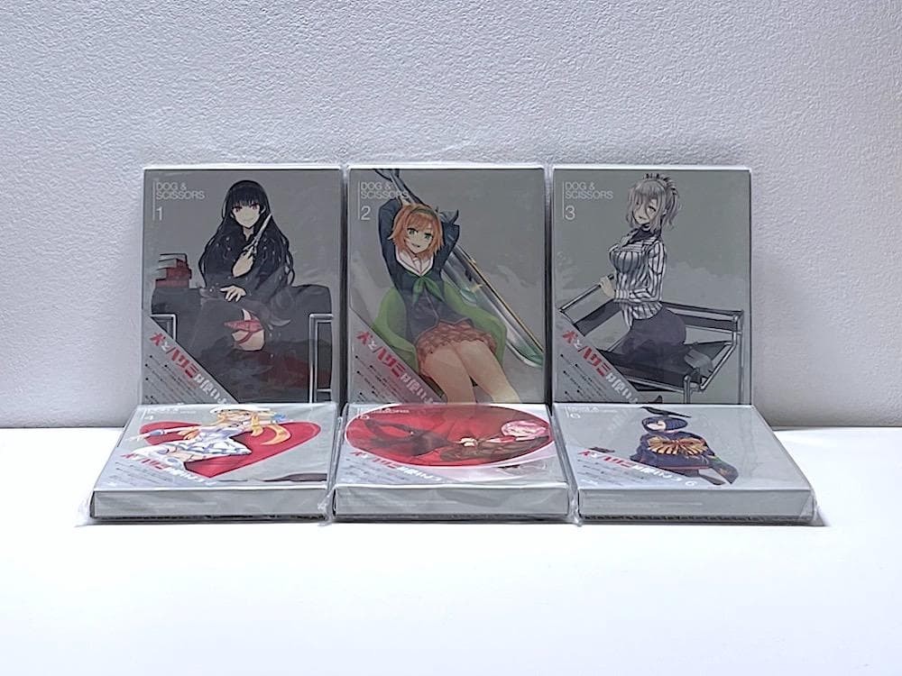 Blu-ray 犬とハサミは使いよう 初回生産限定盤 全6巻 書き下ろし小説付き アニメ
