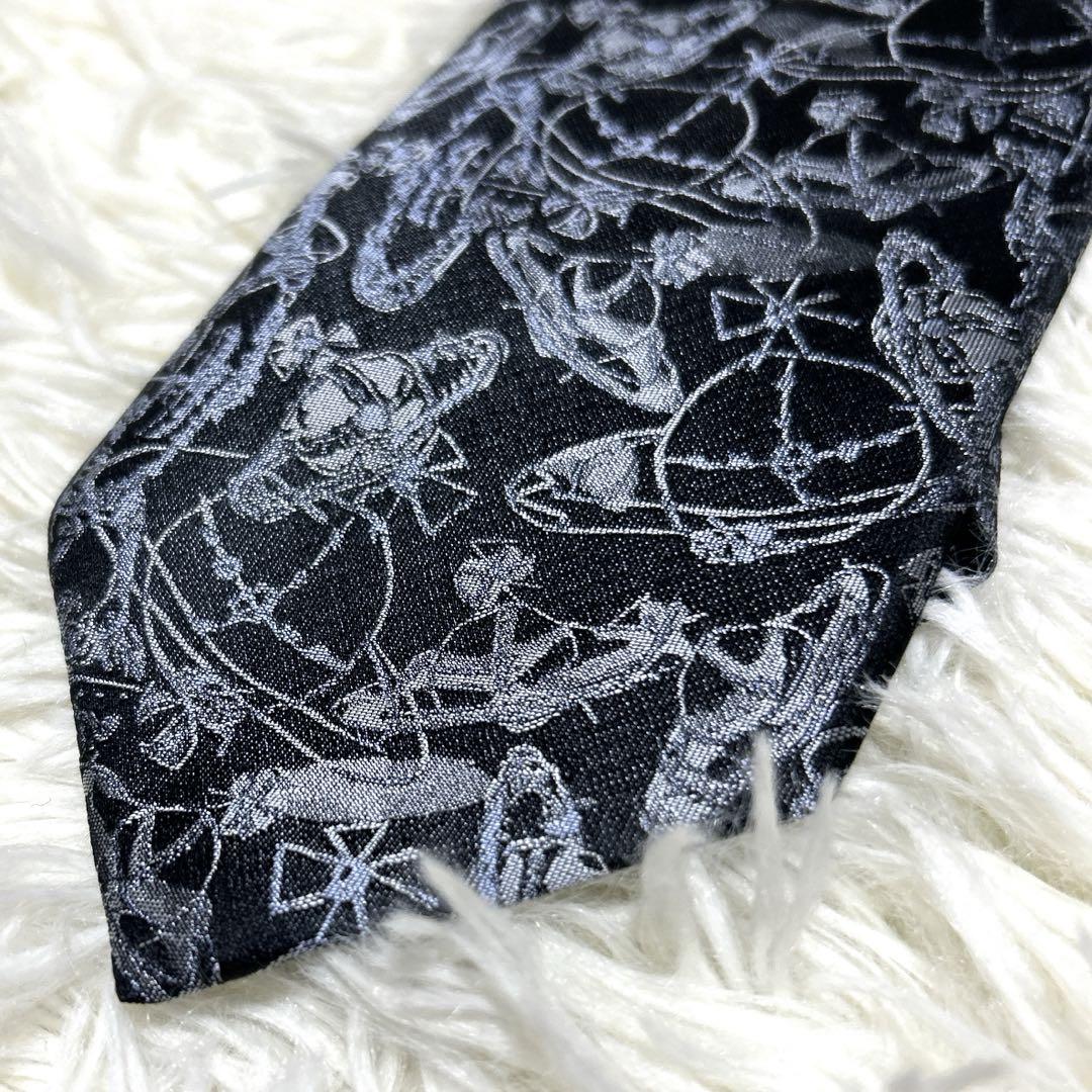 vivienne westwood ヴィヴィアン　ネクタイ　オーブ柄