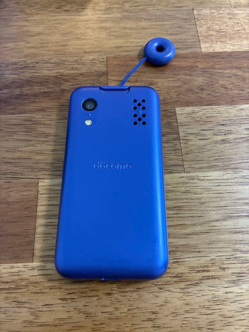 NTTドコモ キッズケータイ KY-41C ブルー docomo キッズケータイ