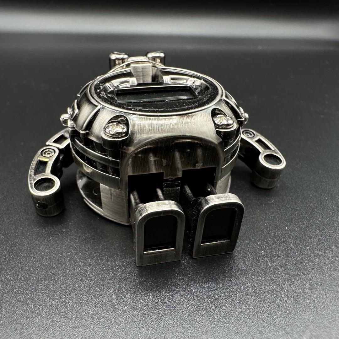 美品】トキマ（TOKIMA） スチームヘッド 腕時計 変形ロボ シルバー