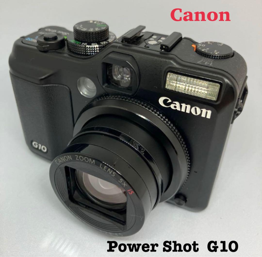 【極美品】Canon キヤノン パワーショット G10 コンパクトデジカメ