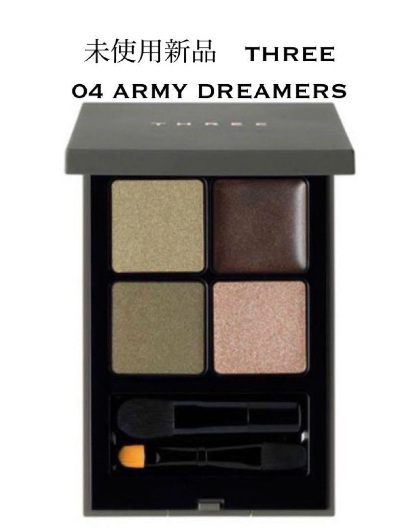 【未使用】THREE 4Dプラスアイパレット 04 ARMY DREAMERS