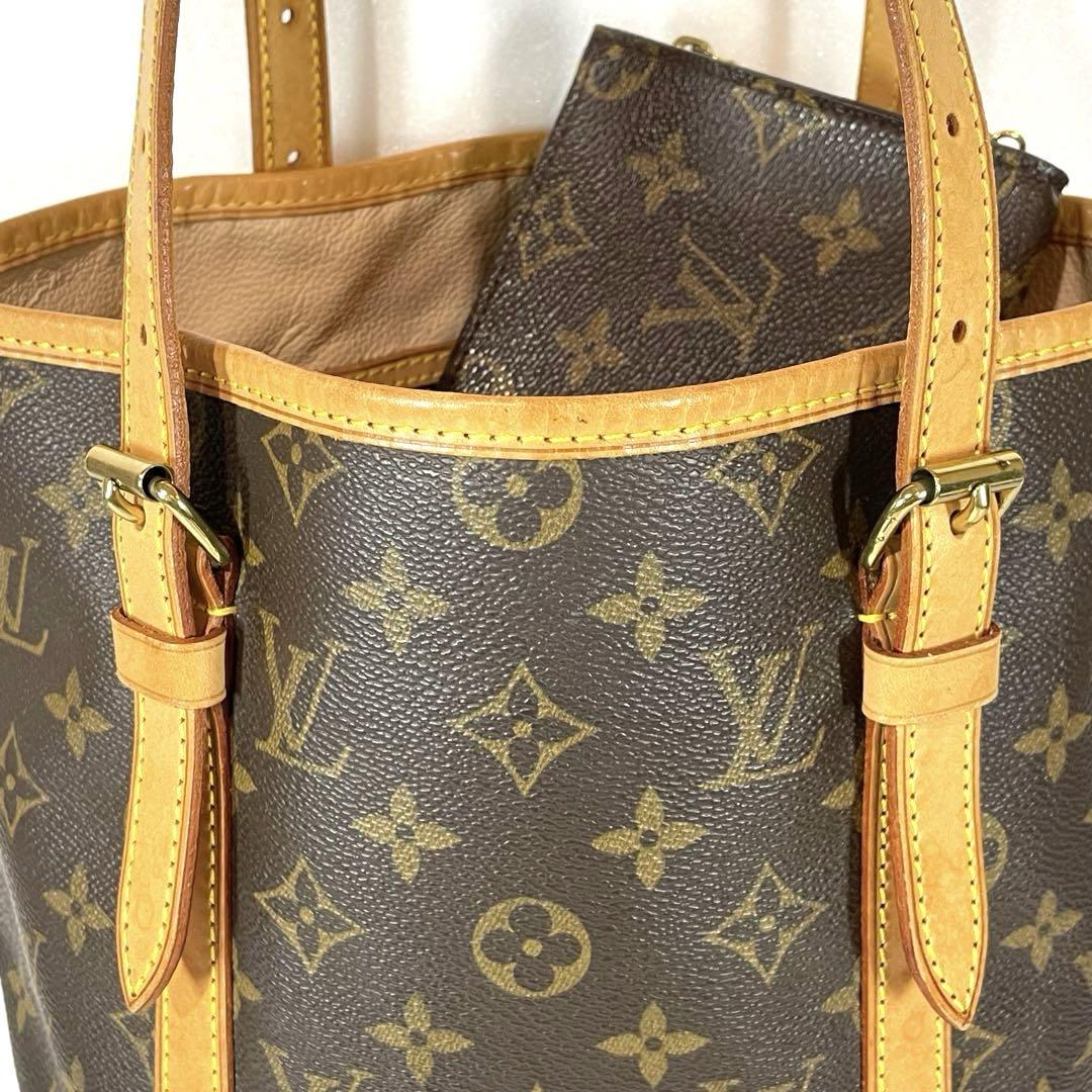 LOUIS VUITTON - ✨訳アリ特価‼️✨ルイヴィトン バケット GM