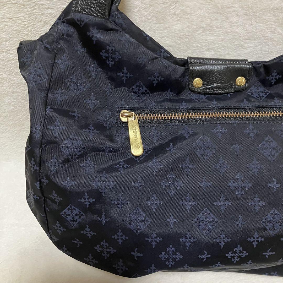 美品✨️ラシット　ネイビー　 ナイロン ショルダーバッグ 2wayバッグ モノグラムナイロン2wayショルダーバッグ （ショルダーバッグ