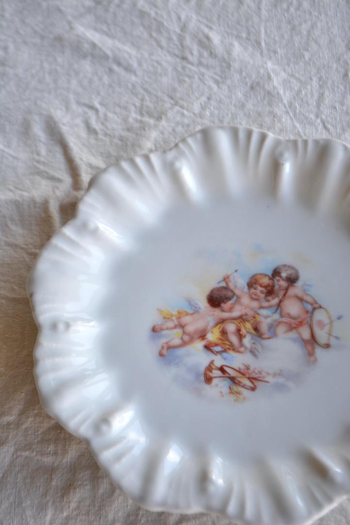 在庫最新品 フランス 1900年代前半 リモージュ焼きディナープレート BQj9O-m88143002662 全国無料SALE