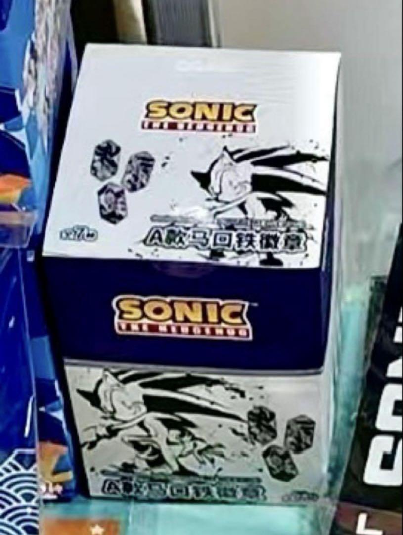 ソニック・ザ・ヘッジホッグ 中国SEGA限定缶バッジbox全9種