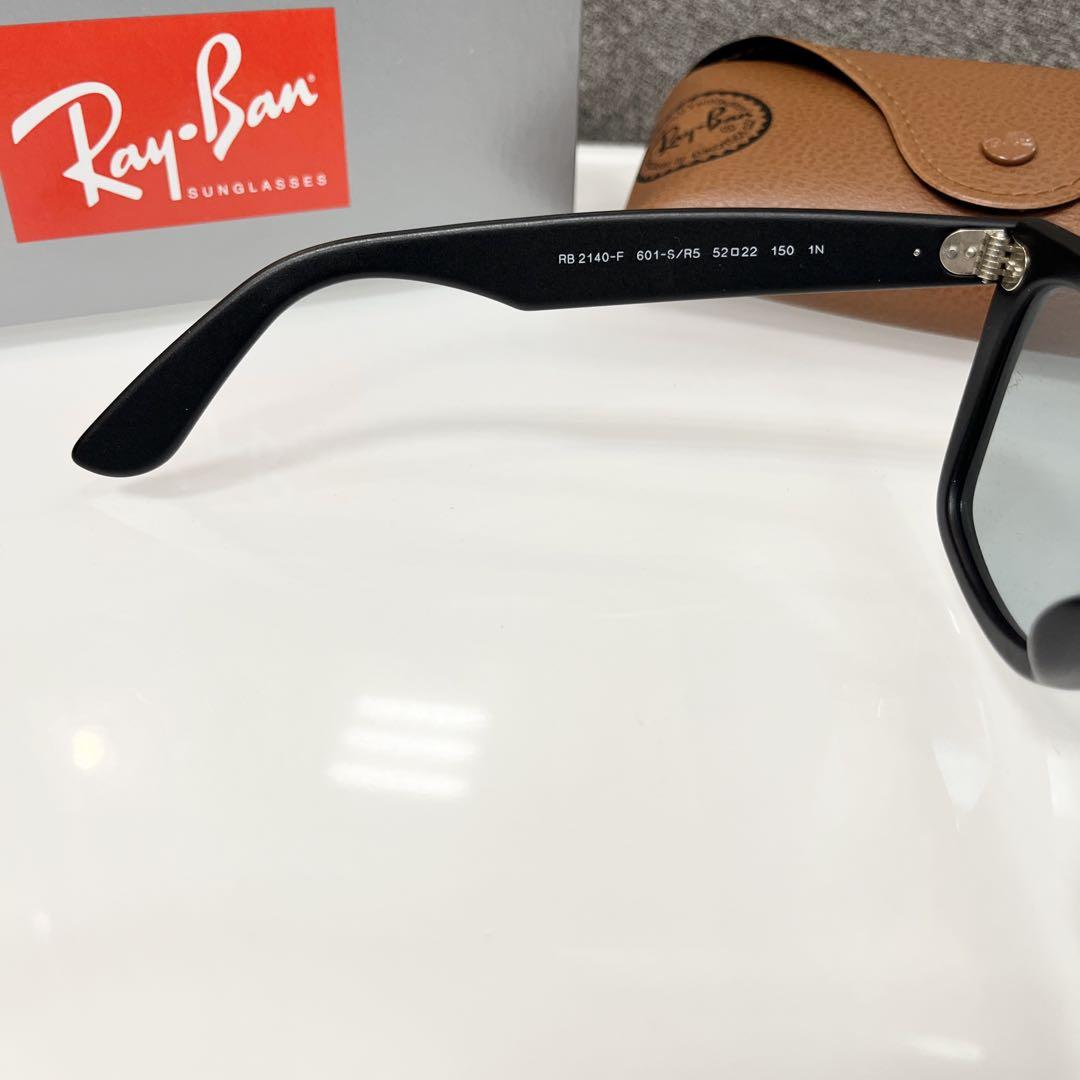 横浜即発RayBanマットブラック✖️ライトグレイRB2140F601/SR5 横浜即発RayBanマットブラック✖️ライトグレイRB2140F601/SR5