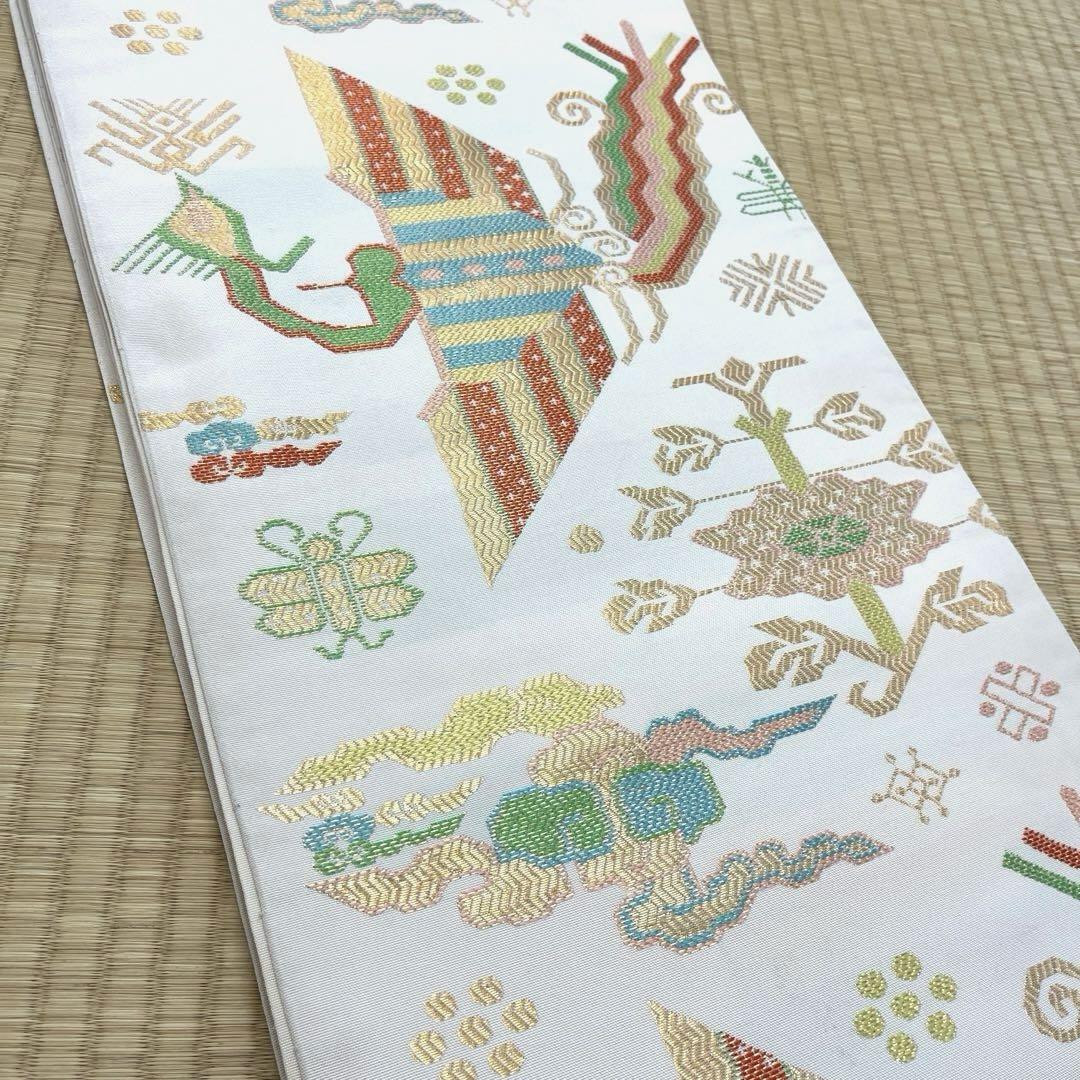 正絹 袋帯鳳凰 【桝屋高尾】