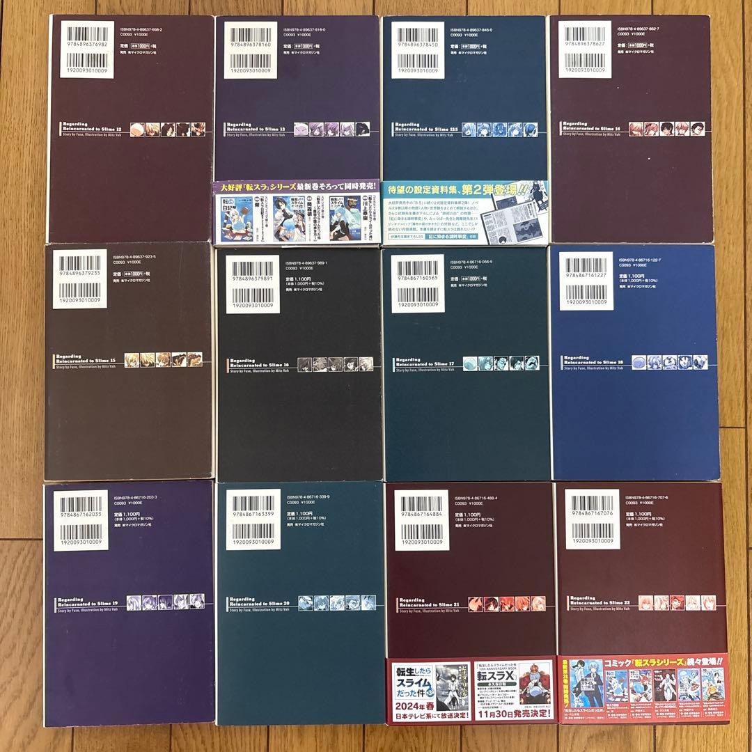 転生したらスライムだった件 全巻セット 転生したらスライムだった件 全巻セット