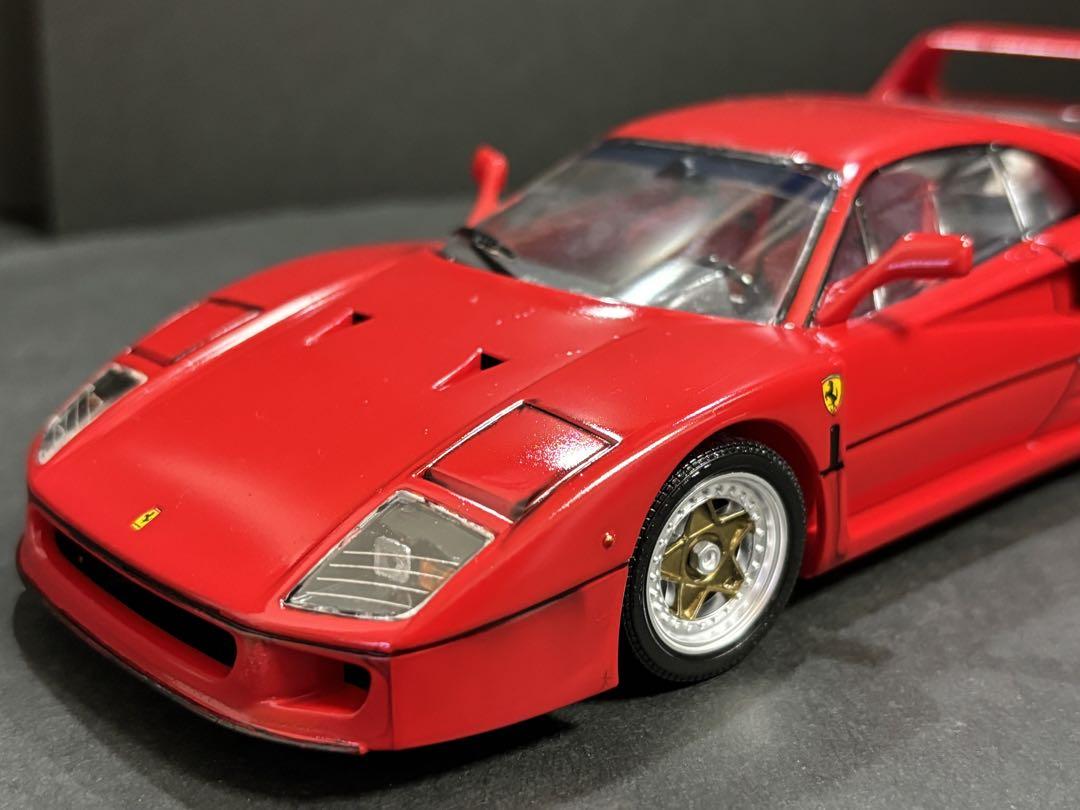 素人製作】フジミ 1/16 フェラーリ 288GTO プラモデル完成品