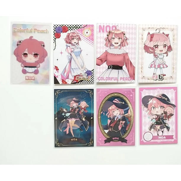 のあ】7点 カラフルピーチ グッズ からぴち トレカ セット 推し