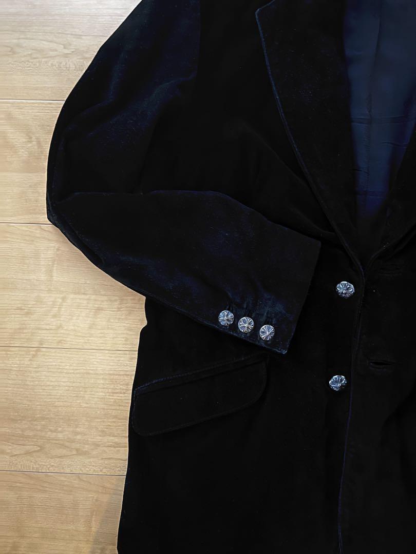 人気メーカー・ブランド Chrome Hearts 激レア Tailoredスウェードスラントポケット ジャケット・アウター